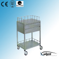 Edelstahl Krankenhaus Medizinische Medizin Trolley / Cart (J-22)